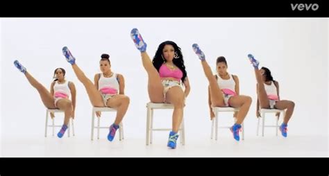 nicki minaj s anaconda video is here and it s pretty much what you