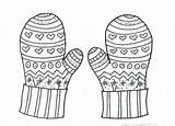 Mitten Pattern Drawing Paintingvalley sketch template