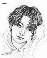 Jungkook Drawings Sketches Kook Jung Hatasinincozumu Ehliyetbilgi Blackcat sketch template