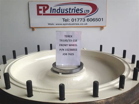 terex tr   front wheel disc ep industries  ep industries