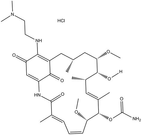 美国apexbio中文官网 17 dmag alvespimycin hcl hsp90 inhibitor cas 467214 21 7