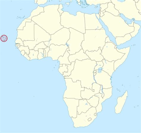 capo verde mappa africa capo verde mappa africa africa occidentale