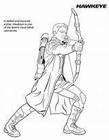 Hawkeye Coloring Pages Marvel Dolimg Cdnvideo Via sketch template
