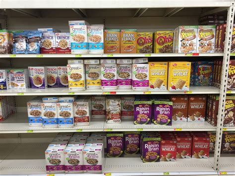 retiring guys digest  week   cereal aisle    bit  shelf space