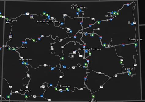 promods  map icons ats  american truck simulator truckymods