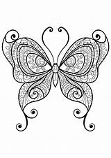 Papillon Colorare Disegni Adulti Papillons Motifs Coloriages Insectos Insetti Jolis Farfalle Insectes Justcolor Farfalla Enfants Printable Colorier Adultes Immagini Complexes sketch template