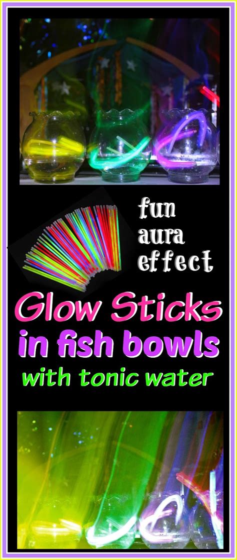 glow stick aura homeschool  light tables