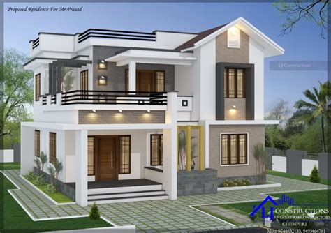 sq ft bhk  storey beautiful house   plan home pictures