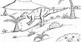 Anatotitan Edmontosaurus sketch template