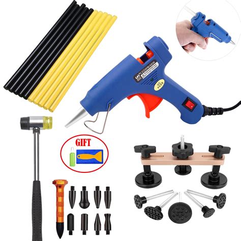 Auto Body Dent Repair Kit Car Dent Puller With Tap Down Tools For Auto