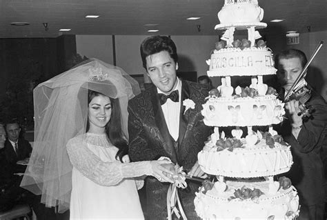 elvis and priscilla no one is really ballsy enough for veils like that