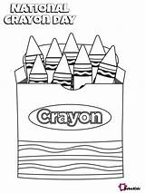 Coloring Crayon Crayons Quit Singapore sketch template