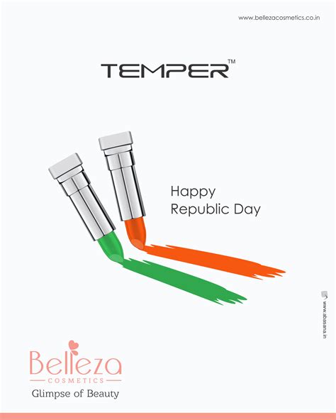 happy republic day belleza cosmetics agency abasana advertising www