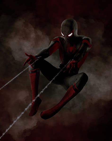 concept design  put   ultimate spider man suit worn  miles morales   appears