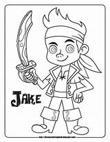 Jake Pirates Coloring Sheets Neverland Disney Pages Pirate Land Never Color Sheet Kids Printables Printable Piratas Party Colorear Dibujo sketch template