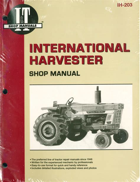 international harvester tractor service manual