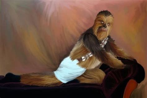 nothing says sexy like chewbacca in a george costanza pose one of 30 bad ts for