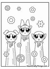 Powerpuff Girls Coloring Pages Power Girl Iheartcraftythings Print Printables Crafty Heart Things Flying Colors sketch template