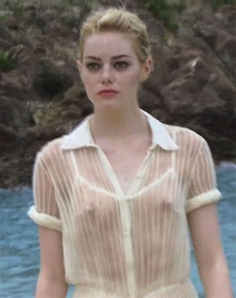 Celebrity Nudeflash Picture 2016 7 Original Emma Stone See Through