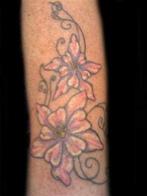 ink tattoo flower tattoo  elaine rogers
