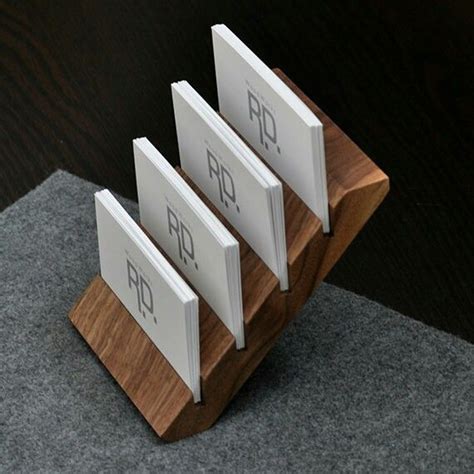 Woodworking Business Card Holder