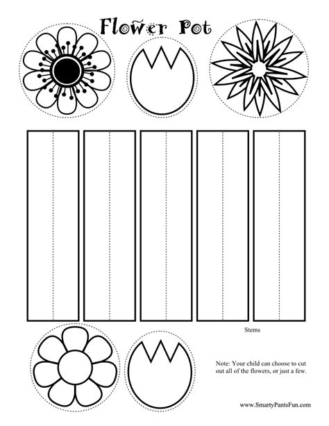 printable template spring crafts