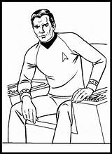 Trek Coloring Star Pages Book Spock Kirk Printable Kids Captain Books Series Template Sheets Adult Ak0 Cache Captains Color Line sketch template