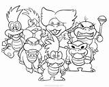 Bowser Koopalings Xcolorings 110k 1024px 819px Resolution sketch template