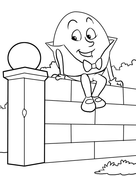 printable nursery rhymes coloring pages  kids