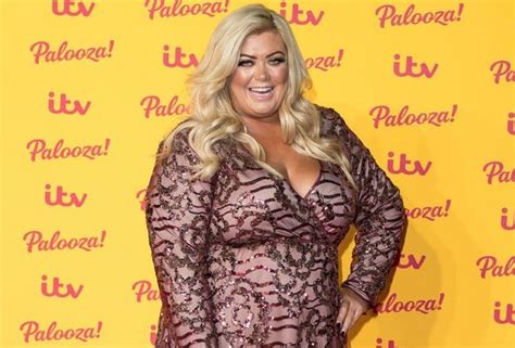 gemma collins back eating again after dancing on ice forget dieting nonsense daily star