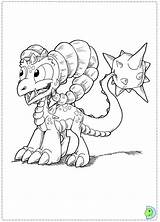 Coloring Skylanders Pages Dinokids Skylander Giants Colouring Thumpback Close Search Comments sketch template