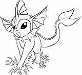 Vaporeon Coloring Pokemon Pages Colouring Color Getcolorings Choose Board Printable Print sketch template