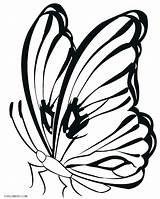 Butterfly Coloring Pages Printable Line Simple Drawing Butterflies Monarch Cocoon Cool2bkids Colouring Color Drawings Kids Getcolorings Easy Clipart Clipartmag Dazzling sketch template