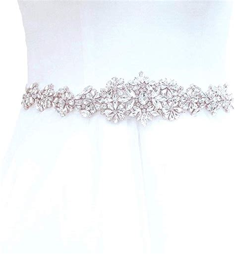 size rhinestone belts  fu bridal wedding dresses belts crystal bridesmaid gown sas