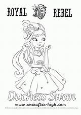 Duchess Pages sketch template
