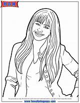 Coloring Pages Disney Maddie Liv Jessie Channel Hannah Montana Print Color Characters Printable Getcolorings Online Getdrawings Jessi Popular Show Colorings sketch template