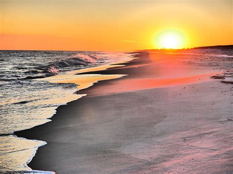 shoreline sunset photograph  jack riordan fine art america