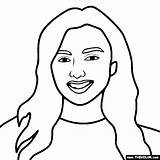 Coloring Peyton Pages Actress List Famous sketch template