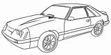 Mustang Drawing Car Ford Coloring Pages Outline Sketch Carabao Kids Race Sketches Drawings Color Simple Getdrawings Template sketch template