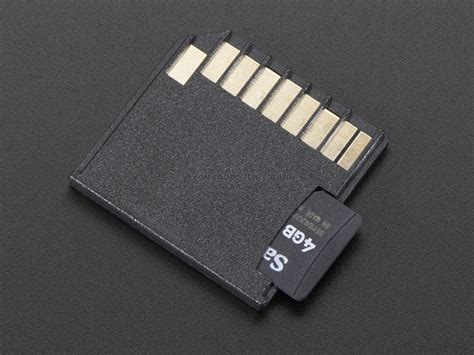 shortening microsd card adapter  raspberry pi macbooks da adafruit   su