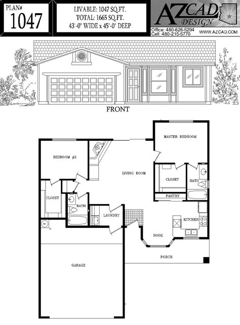 arizona home floor plans floorplansclick