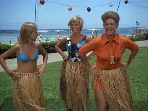 brady bunch hawaii marcia  jan learn  hula  bikinis  greg  drowns youtube