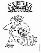 Terrafin Skylanders Hellokids sketch template