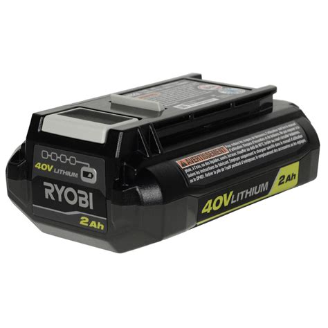 ryobi op  lithium ion battery pack helton tool home