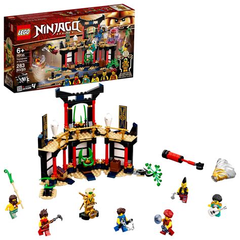 lego ninjago legacy tournament  elements  building toy