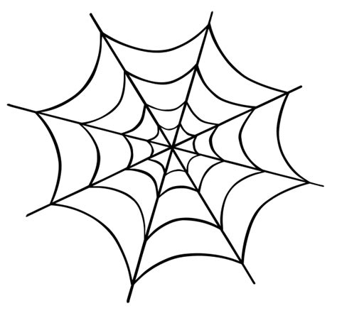 spider web outline clipart holidays spider clipartix clipart