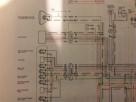 kawasaki klr  wiring diagram wiring diagrams klxklr  thumpertalk