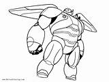 Hero Big Coloring Pages Bay Max Printable Kids Adults Bettercoloring sketch template