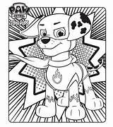 Coloring Patrol Paw Pages Pups Mighty Popular sketch template