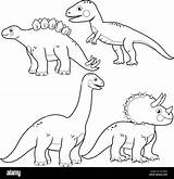 Dinosaurier Schwarz Alamy sketch template